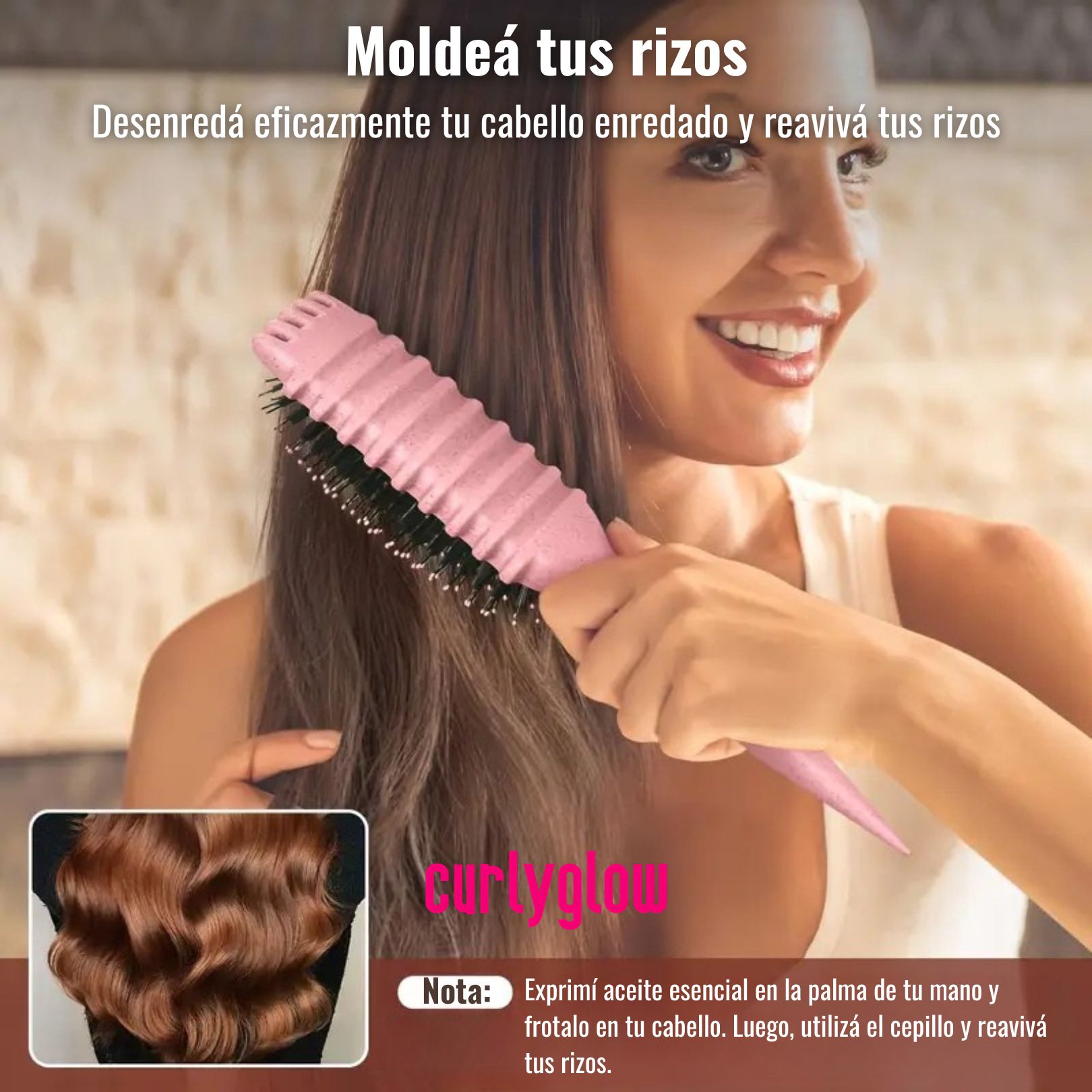 CurlyGlow antes y después